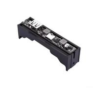for mini DC UPS Module for Network Cameras - Automatic Switching Backup Power Board with for battery Boost Charging - 5V Supply for Raspberry Pi & IoT Devices(Module-battery holde)