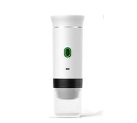 for mini Electric for espresso Machine 60ml One-Button Brew(White 60ml) | Compatible with capsules and ground coffee, 60ml capacity, mess-free brewing, for versatile options