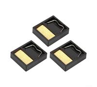 for MINI Electric Soldering Iron Stand with Tip Cleaner Designed for Safety and Heat Protection, Fits Various Soldering Irons for Electronics, Maintenance and Hobby Use