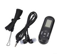 for mini FM Digital Radio 64-108MHz Portable Pocket for mini | for dsp chip tech, 64-108MHz range, clear sound, auto/manual tune, fits in pocket