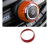 for Mini for Cooper for F54 for F55 for F56 Auto Radio Adjusting Knob Decorative Shell Car Stickers Accessories Interior Modification Gear Shift Panel Trim( F)