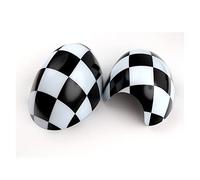 For Mini For Cooper S For Clubman R55 For Countryman Accessories The Black Flag Shell Car Rear View Mirror Covers(5,Automatic folding)