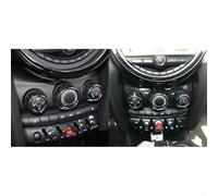 For MINI For Cooper S JCW Center Console Cover for F55 F56 2014 2023 ABS Material Carbon Fiber Pattern Dashboard