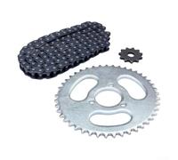 for mini for moto Chain Kit T8F 11T 44T for 47cc 49cc Dirt Bike | Constructed from hardened steel, wear-resistant material, ensures smooth power transmission, long for service life for mini