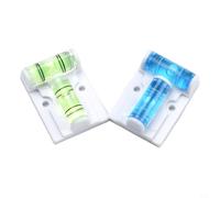 for mini for Spirit Level 2pcs Compact Plastic Flat Back for