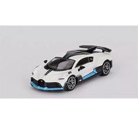 For Mini GT Bugatti for DIVO White (LHD) 1:64 Car Model Pre-built
