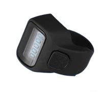 for mini Hand Tally Counter Digital Display Quiet Button Finger Ring Counter 0-99999 Capacity for Sports Coaching Inventory Purple(Black)
