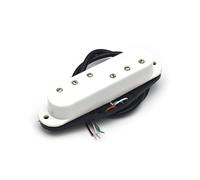 For Mini Humbucker Pickup Built for ST Style Guitars with 3+3 Adjustable Poles and 9K Ohm Resistance (white)