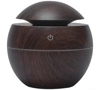 for mini Humidifier Wood Design Cool Mist for Plants Home Office Whisper Quiet USB Powered 130ml(C)