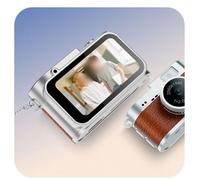 For mini Keychain Camera 1440P 30FPS With 1.47 Inch IPS Screen Type-C Loop Record For Students Travelers Daily Vlogging Portable