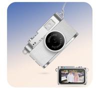 For mini Keychain Camera 1440P 30Fps With 1.47 Inch Screen Type-C For Students Travelers Compact Retro Design Portable Video Recorder