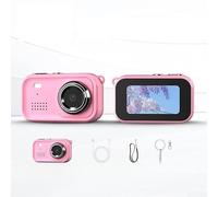 for MINI Keychain Camera With 1080P Full HD Video, Five Filters For Creative Photography, Built In Flash, 1 47 Inch Color LCD Screen, Charging, Compact And Portable(Red)