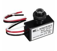 for MINI Light Control Switch, AC 120V/220V Dusk to Dawn Sensor Photoelectric Switch, NK-301F LED Photoelectric Sensor Switch Waterproof