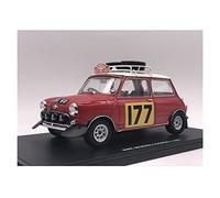 For Mini MINI BMC MORRIS Cooper 177 Monte Carlo Racing Model Ornaments 1 18 Simulation Vehicle Playset