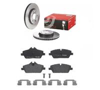 FOR Mini Mini Front Brembo Brake Discs and Pads (294 mm Vented Discs)