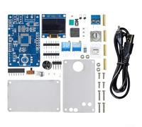 for mini Oscilloscope Kit 0.96 Inch for oled Single Channel 0-30V USB Powered For Electronic Soldering Practice And Waveform Analysis(Kit + Acrylic Case)