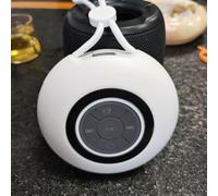 For mini Outdoor Speaker with Glowing Design and AUX Connectivity Lightweight Build for On-the-Move Use with Reliable Wireless Music Playback (White)
