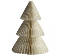 for mini Paper Christmas Tree Ornament Modern Minimalist Multi-Size | Available in dark green green for beige burgundy Easy to assemble Lightweight festive display