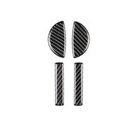 For MINI R53 R57 R60 F55 F56 2007-2013, Carbon Fiber Car Accessories Interior Door Handle Frame Cover Trim Stickers