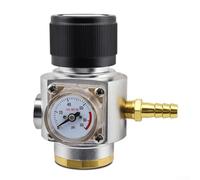 for mini Regulator 0-90 PSI for Soda Stream Machine with Gauge for Home Brewing Beer Keg Carbonation Kit(A)