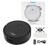 for mini Robot Vacuum Cleaner 3 In 1 Sweep Mop, Smart Low Noise 6Cm Slim Usb Powered, For Home Hard Floor Cleaning Under Furniture(Black)