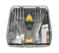 for MINI Rotary Tool Set, USB-C Rechargeable for Finishing 3-Speed Adjustable 12K 14K 17K RPM 57 Accessories Dual-Bearing Design