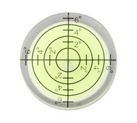 for mini Round for spirit Level 32mm x 7mm Acrylic Bubble Vial for | Camera Tripod for tile Furniture Wall Art Picture Frame Leveling Tool Green(Blue)