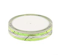for mini Round for spirit Level 32mm x 7mm Acrylic Bubble Vial for | Camera Tripod for tile Furniture Wall Art Picture Frame Leveling Tool Green(Green)