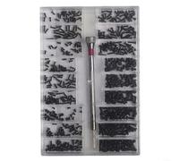 For Mini Screw Collection 500 Pieces with 18 Size Options for Laptop Computer Repair For DIY Kit Compatible with Small Electronics Accessories