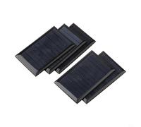for mini Solar Cell Panels 6V 70mA for DIY Charging and Home Lighting, Compact Solar Modules for Science Projects, 72 x 45 mm, 5 Pieces for Low Power Systems