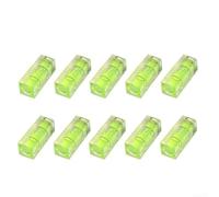 For Mini Square For Spirit Level 10x10x29mm Green Acrylic Bubble Gauge For Picture Frames Wall Art And Furniture Alignment Tools Set Of 5(10PCS)