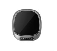 for mini USB Coffee Cup Warmer 3 Heat Settings Grey for mini(Grey)