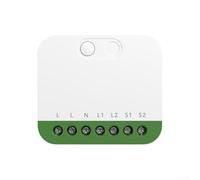 For MINI WiFi Smart Switch Dual-Channel 16A Module Matter Compatible On/Off Controller for Automation