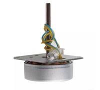 For Mini Wind Power Generator Kit 3V-24V, Metal Motor for DIY Experiments, 360° Rotatable, Silver