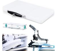 For Minn Kota 1854017 RTA 17 Riptide Terrova, Ulterra, PowerDrive V2, Deckhand 40 Composite Quick Release Bracket Motor Mount Plate, for Riptide Electric Steer Trolling Motor, White