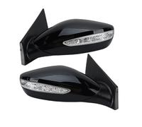 For Mirrors For Hyundai For Sonata For 8th For Generation 2011-2014 Middle East Version Black Wing Mirror 9Pins Rearview Assembly Auto Side Mirror