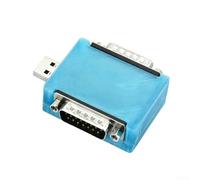 For MiSTer SNAC NeoGeo DB15 Controller Adapter, USB Low Latency Native Controller Converter With 3D Printed Protective Shell, Fit For Original NeoGeo AES for arcade Gamepad(Blue)