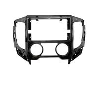For Mitsubishi 2015-2019 Radio Dashboard Frame Central Parts | Car Stereo Adapter Trim Kits Panel ,ABS Material,For Triton L200(AUTO AC)