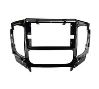 For Mitsubishi 2015-2019 Radio Dashboard Frame Panel | Car Stereo Adapter Trim Kits Panel ,ABS Material,For Triton L200(MANUAL AC)