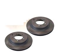 FOR MITSUBISHI 3000 GTO DODGE REAR PAIR OF BRAKE DISCS