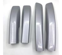 For Mitsubishi ASX SUV 2013-2019 Front Rear Roof Luggage Bar Rail End Shell Plasitc Cover Replacement Car Roof Rack Cap Roof Cross Bars(Silver 4pcs)