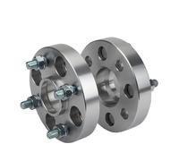 For Mitsubishi COLT 2Pieces PCD 4x114.3 CB 67.1mm M12x1.5 Wheel Forged Gasket Adapter Flange Hub Centric Wheel Spacers(30MM Silver)