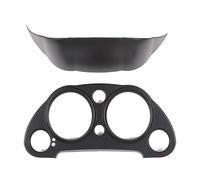 For Mitsubishi Eclipse 2006-2011. Car Dashboard Frame Trim Cover Interior Car Accessories(Matt black)