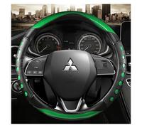 For Mitsubishi For ASX For RVR Pajero Sport For Outlander For PHEV Airtrek Grandis Lancer Evo For Eclipse For Cross Car Steering-Wheels Cover 38cm 15" Steering Wheel Cover(Green)