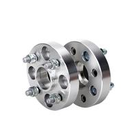 For Mitsubishi For COLT PCD 4x114.3 CB 67.1mm Wheel Forged Gasket Adapter Wheel Flange Gasket M12x1.5 2Pieces(2PCS 35MM Silver)