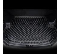 For Mitsubishi For Eclipse For Cross 2017 2018 2019 2020 Car Trunk Mats High Side Cargo Liner Carpets Auto Rugs Rear Cargo Liner(Black beige,A)