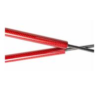 For Mitsubishi For Evolution X EVO 10 CZ4A 2007-2016 Front Hood Bonnet Gas Struts Shock Spring Rod Lift Supports(Red carbon fiber)