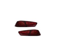 For Mitsubishi For Lancer 2008-2017 LED Car Taillights Assembly Dynamic Flashing Accessories Parts Rear Tail Light Assembly(Red one set)