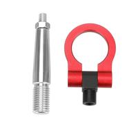 For Mitsubishi For Lancer EVO X 10 2008-2016 Car Rear Front Trailer Towing Bar Automobile Front Bumpers(Red)