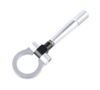 For Mitsubishi For Lancer For EVO X 10 2008-2016 Car Tow Hook Ring Bar Automobile Front Bumpers(Silver)